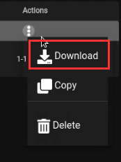 Starkiller UI - download stager option highlighted Starkiller UI - download stager option highlighted